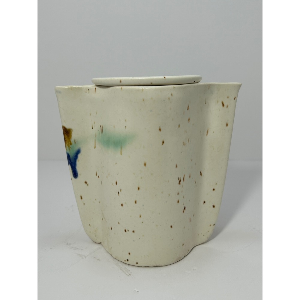 Unique Ceramic tea light‎ warmer Speckled Glaze Artistic Drip Glaze Small
